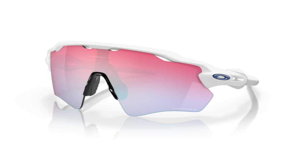 Oakley sunglass Radar® EV Path® prizm snow sapphire Lenses with polished white Fram