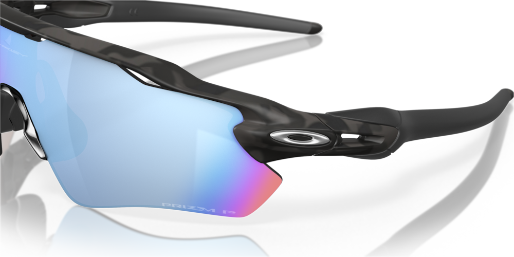 Oakley sunglass Radar® EV Path® prizm deep water polarized Lenses, with matte black camo Frame