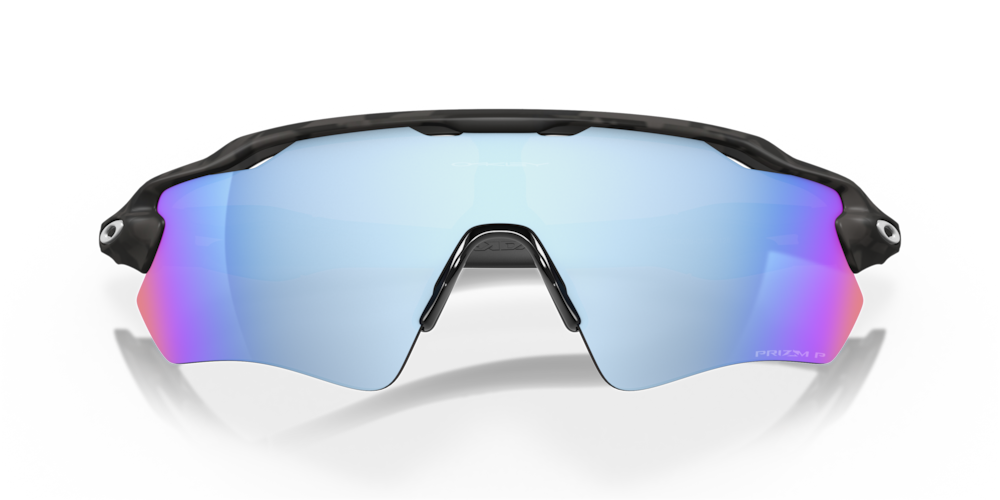 Oakley sunglass Radar® EV Path® prizm deep water polarized Lenses, with matte black camo Frame