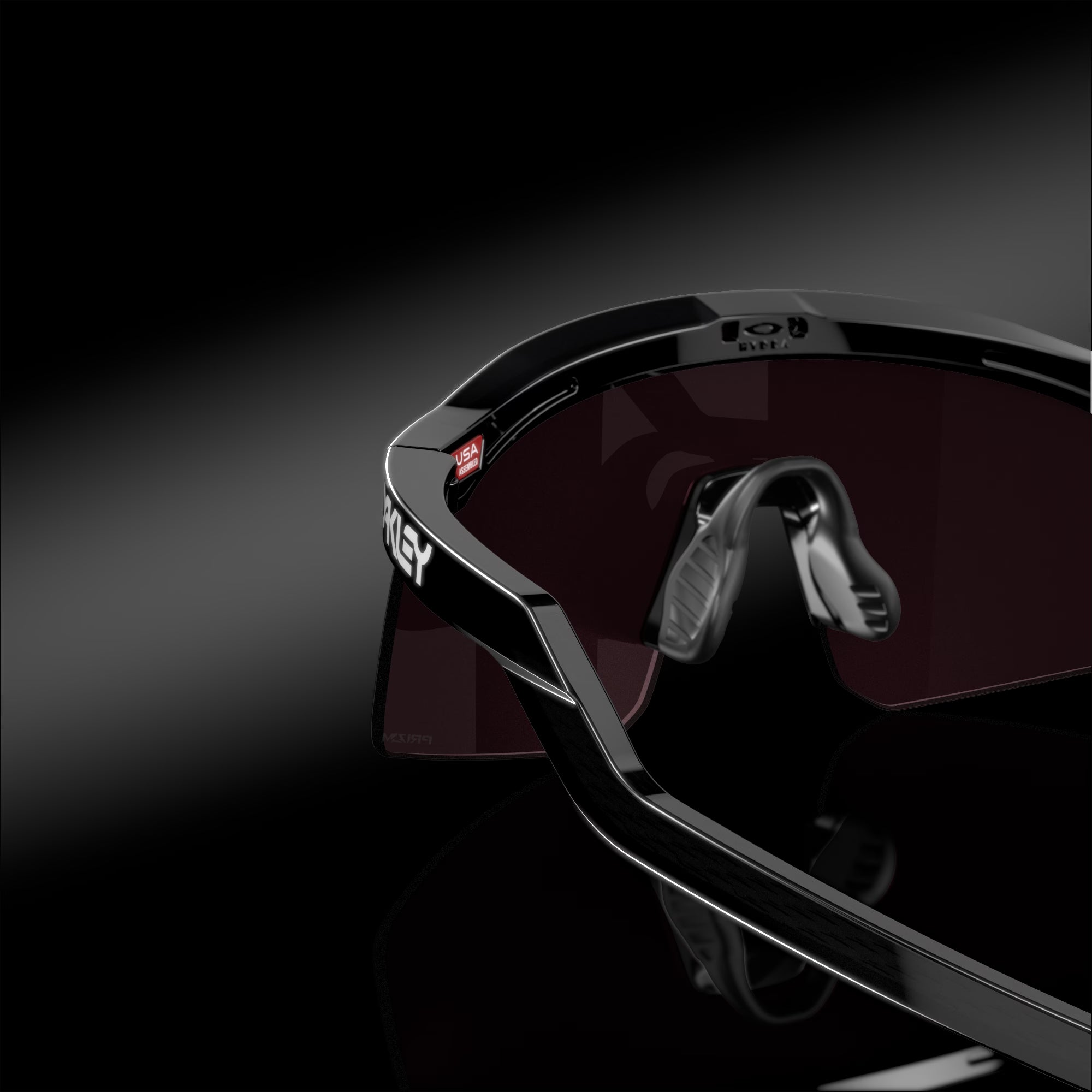 Oakley Hydra Sunglasses – Prizm Black Lens with Black Ink Frame