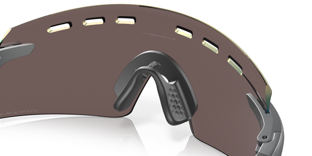 Oakley Sunglass Encoder Strike prizm 24k Lenses, with matte carbon Frame
