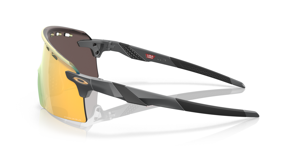 Oakley Sunglass Encoder Strike prizm 24k Lenses, with matte carbon Frame