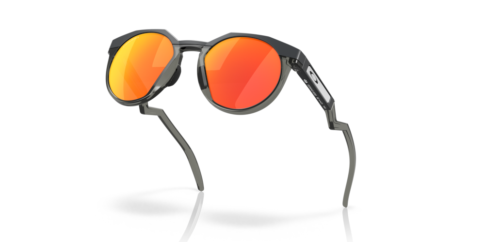 Oakley HSTN Prizm Ruby Lenses with Matte Carbon Frame