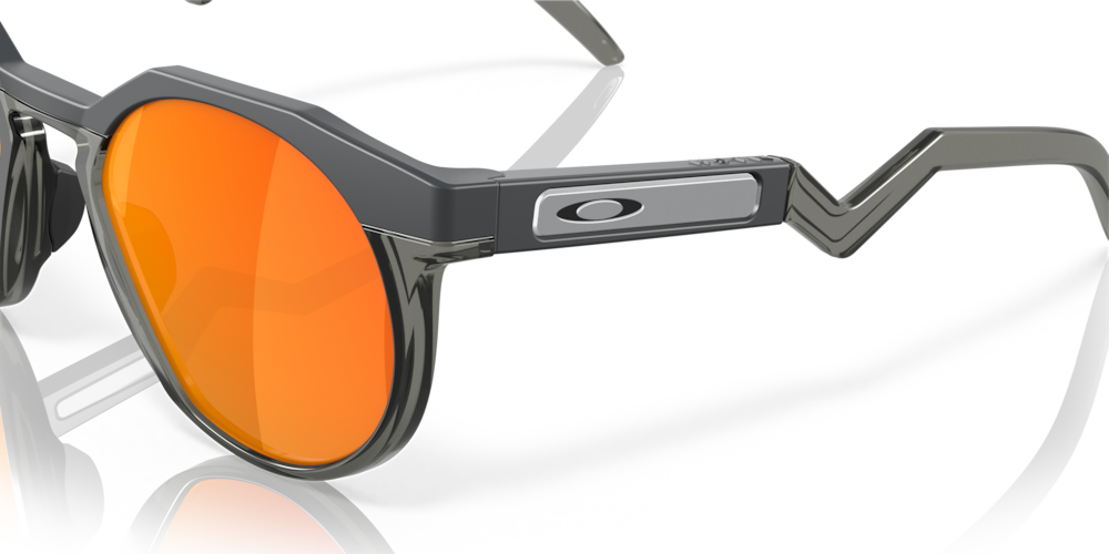 Oakley HSTN Prizm Ruby Lenses with Matte Carbon Frame