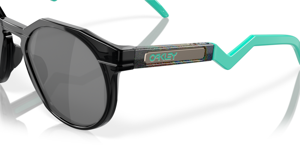 Oakley Sunglass HSTN Cycle The Galaxy Collection prizm black polarized Lenses with  black ink Frame