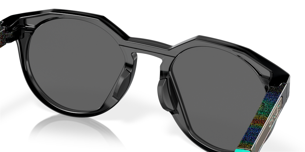 Oakley Sunglass HSTN Cycle The Galaxy Collection prizm black polarized Lenses with  black ink Frame