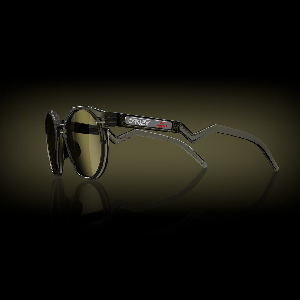 Oakley Sunglass HSTN 100 Thieves Collection prizm gaming™ 2.0 Lenses,  100t grey smoke Frame