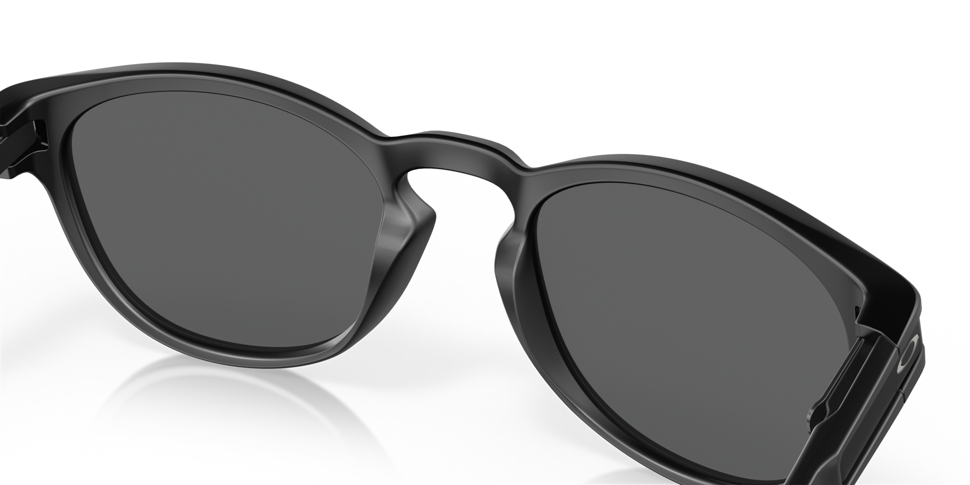 Oakley Latch matte black sunglasses with Prizm Black lenses