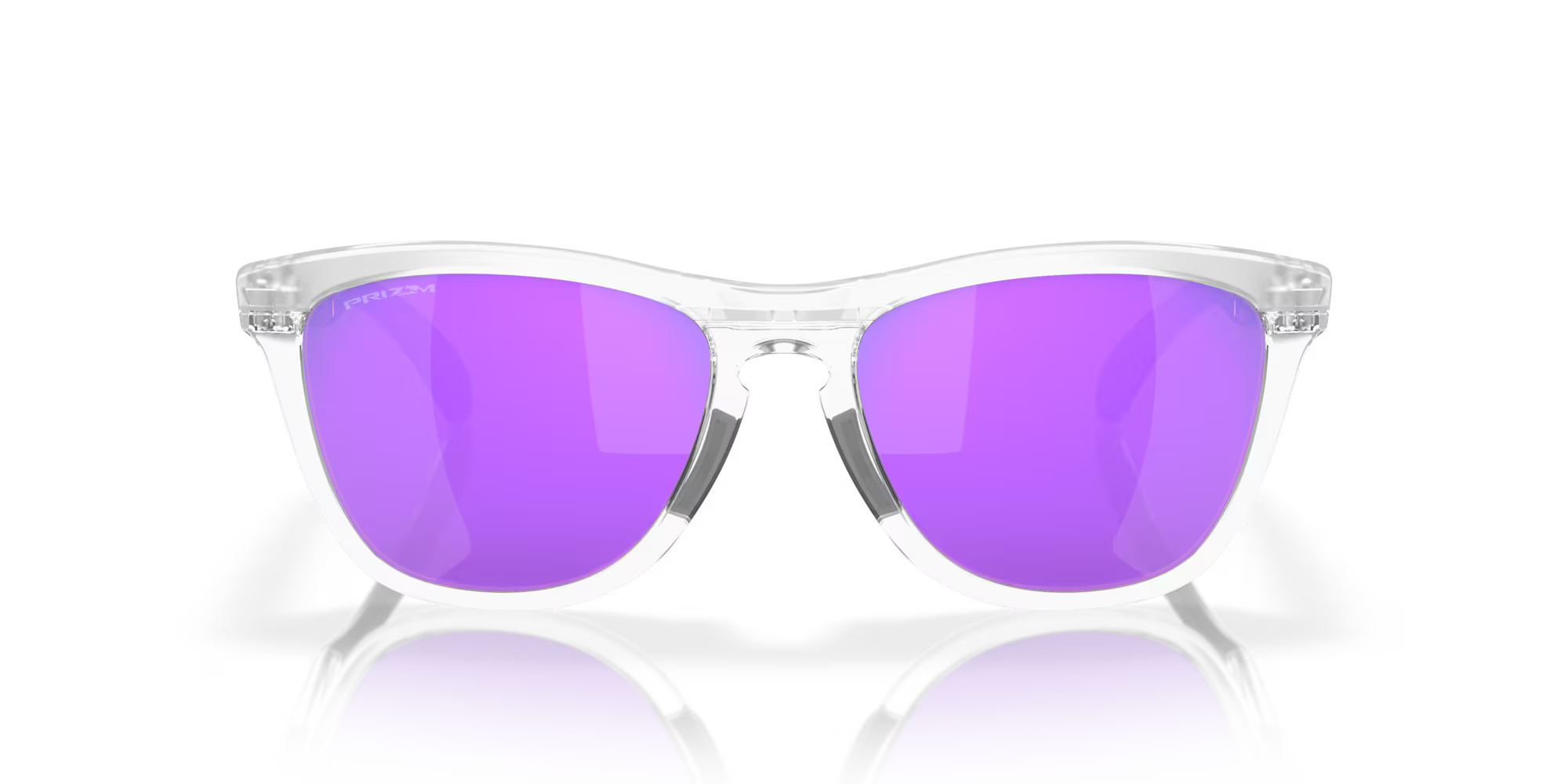 Oakley Frogskins™ Range Sunglasses – Prizm Clear Lens with Matte Lilac Frame