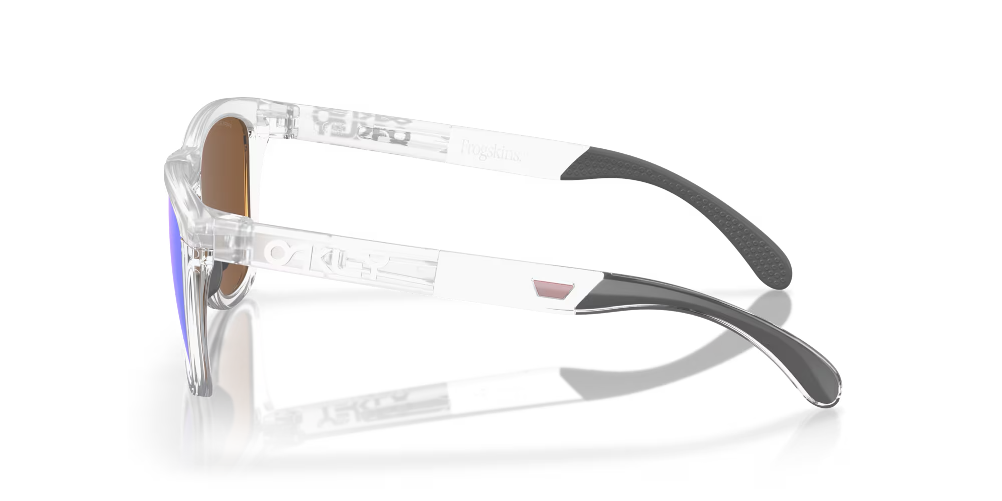 Oakley Frogskins™ Range Sunglasses – Prizm Clear Lens with Matte Lilac Frame