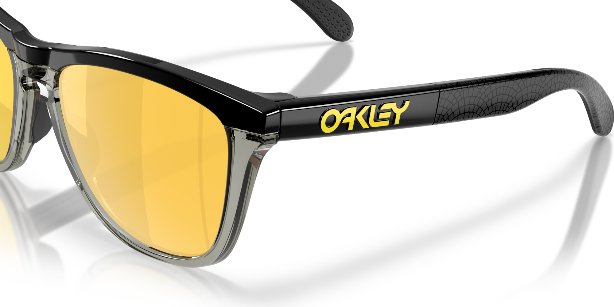 Oakley Sunglass Tour De France™ Frogskins™ Range prizm 24k polarized Lenses,  matte black Frame