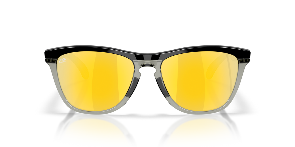 Oakley Sunglass Tour De France™ Frogskins™ Range prizm 24k polarized Lenses,  matte black Frame