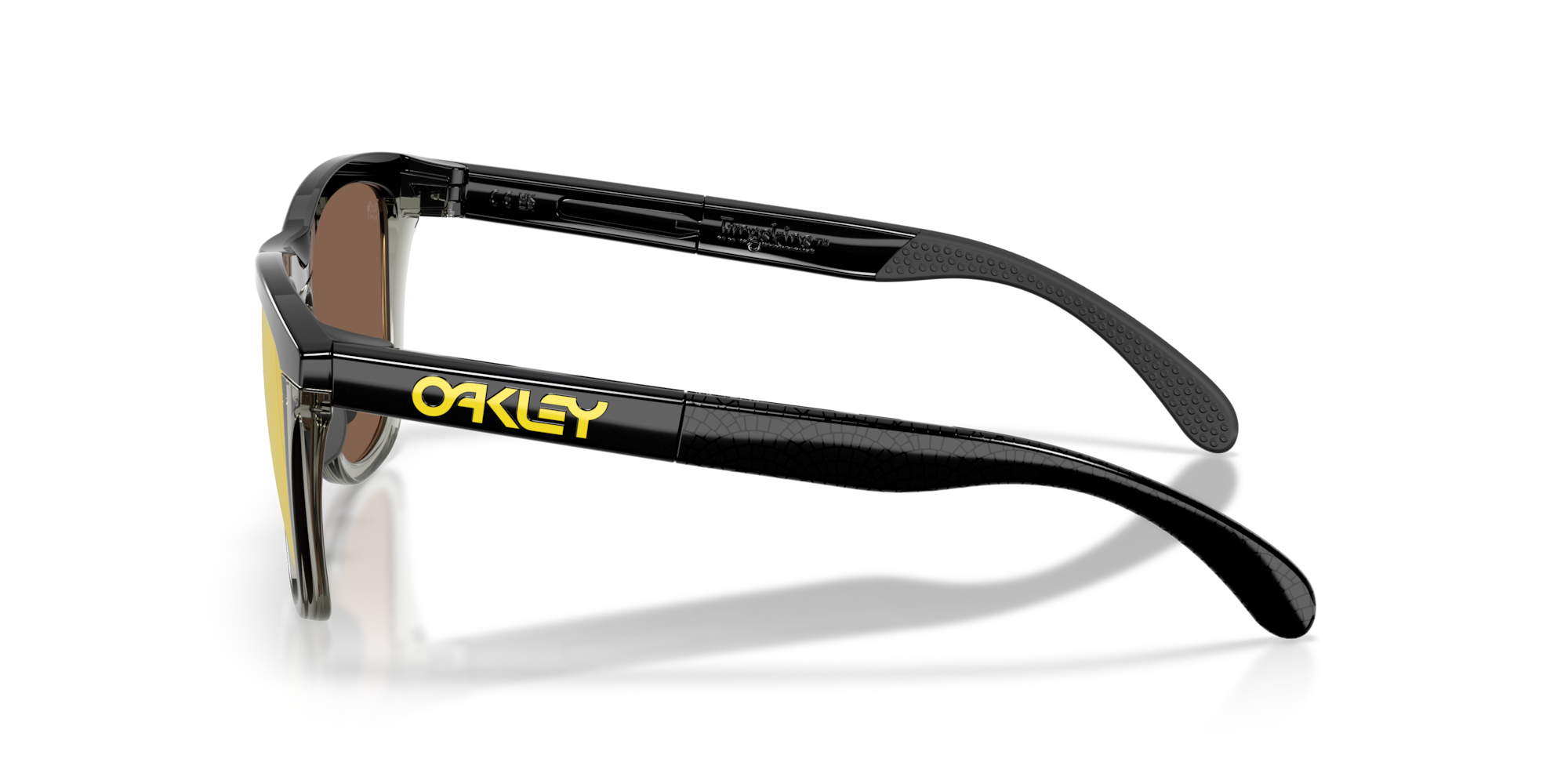Oakley Sunglass Tour De France™ Frogskins™ Range prizm 24k polarized Lenses,  matte black Frame