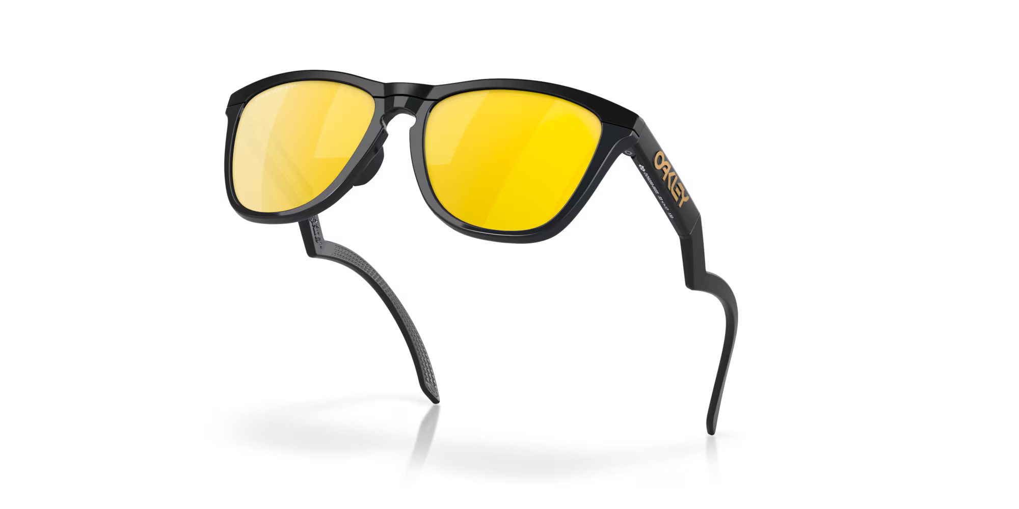 Oakley Frogskins™ Hybrid Sunglasses – Prizm 24K Polarized Lens with Matte Black Frame