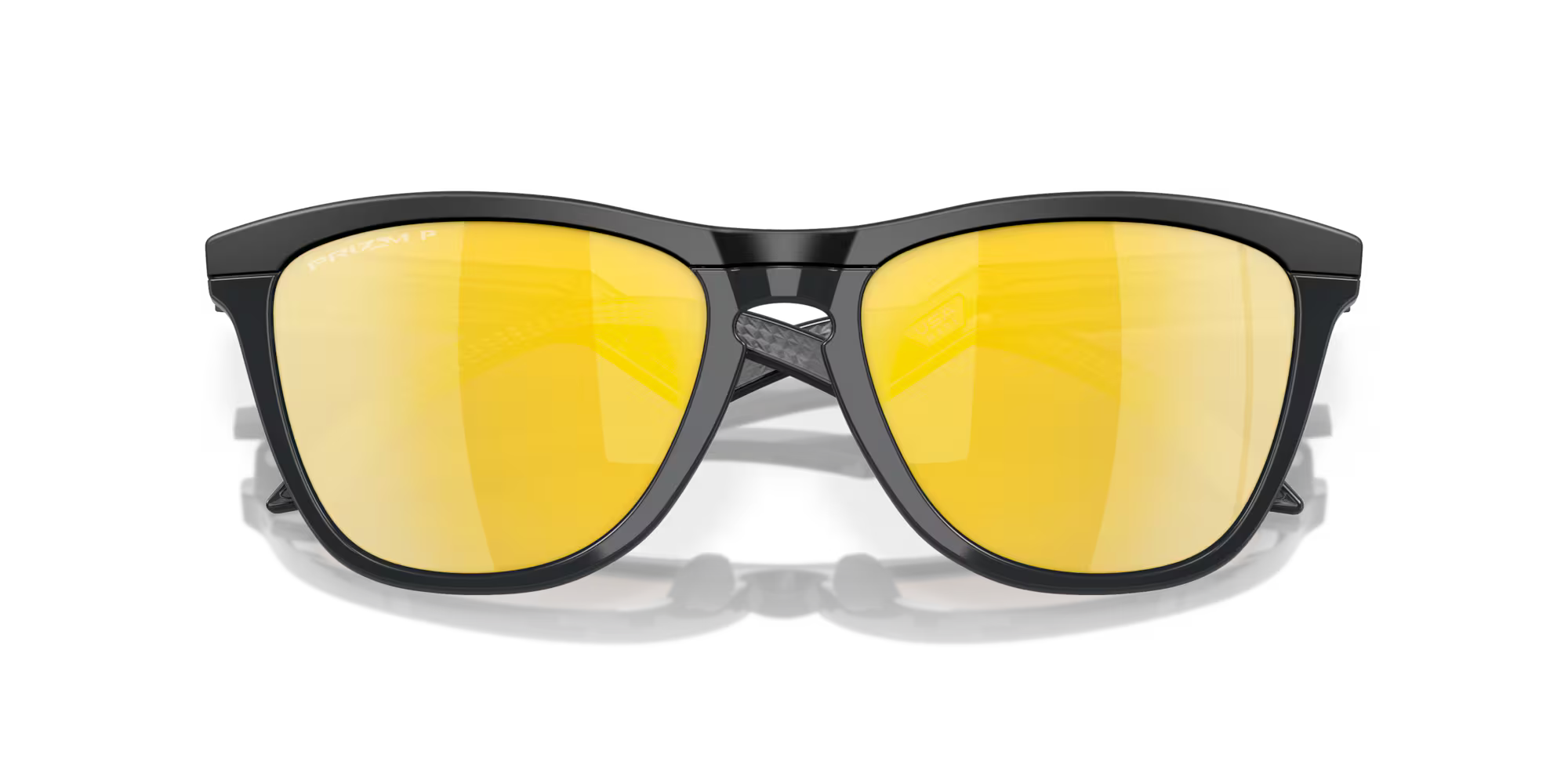 Oakley Frogskins™ Hybrid Sunglasses – Prizm 24K Polarized Lens with Matte Black Frame