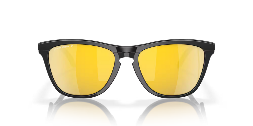 Oakley Frogskins™ Hybrid Sunglasses – Prizm 24K Polarized Lens with Matte Black Frame
