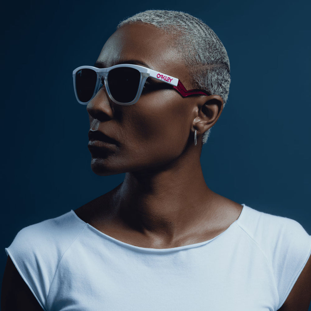 Oakley X Fortnite™ CTL Frogskins™ Hybrid – Prizm Black Lens with Matte White Frame (Limited Edition)