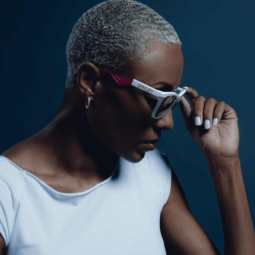 Oakley X Fortnite™ CTL Frogskins™ Hybrid – Prizm Black Lens with Matte White Frame (Limited Edition)