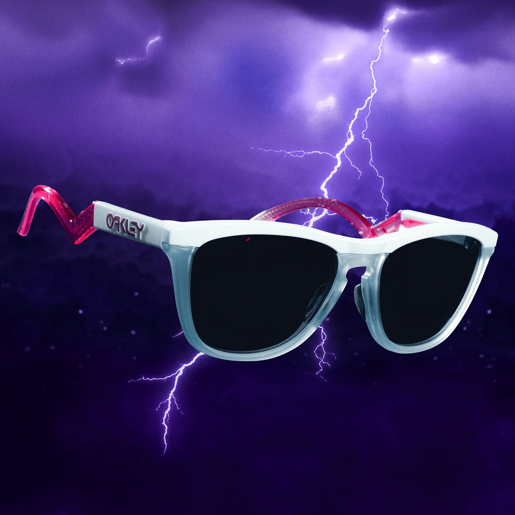 Oakley X Fortnite™ CTL Frogskins™ Hybrid – Prizm Black Lens with Matte White Frame (Limited Edition)