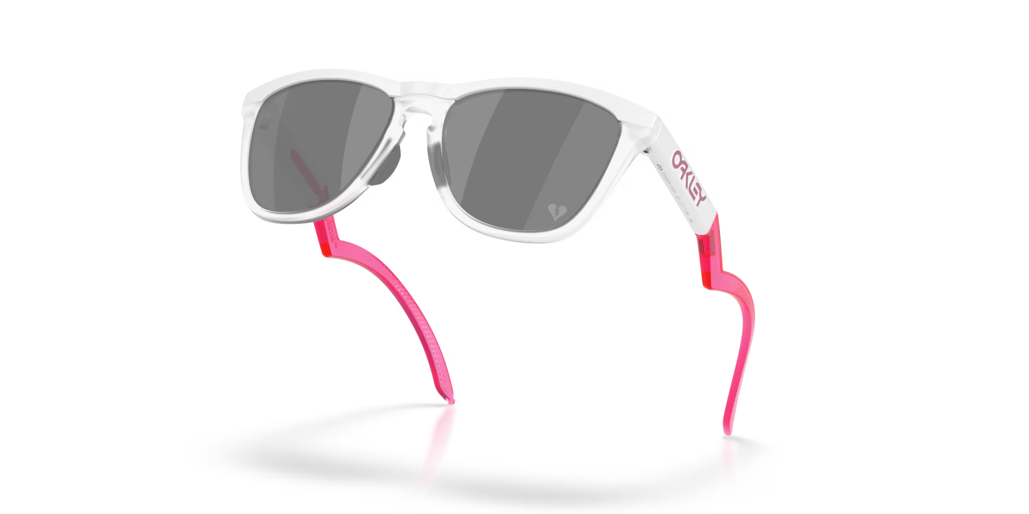 Oakley X Fortnite™ CTL Frogskins™ Hybrid – Prizm Black Lens with Matte White Frame (Limited Edition)