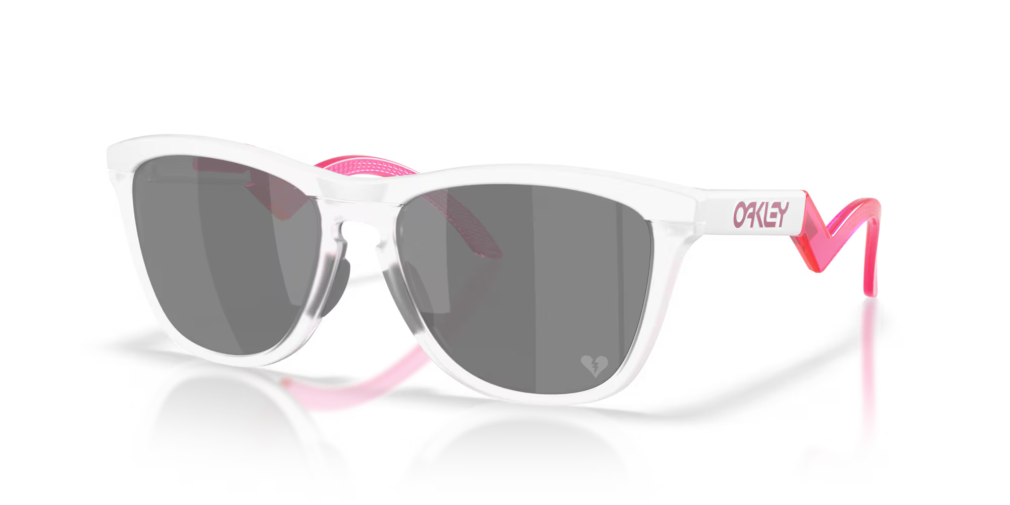 Oakley X Fortnite™ CTL Frogskins™ Hybrid – Prizm Black Lens with Matte White Frame (Limited Edition)