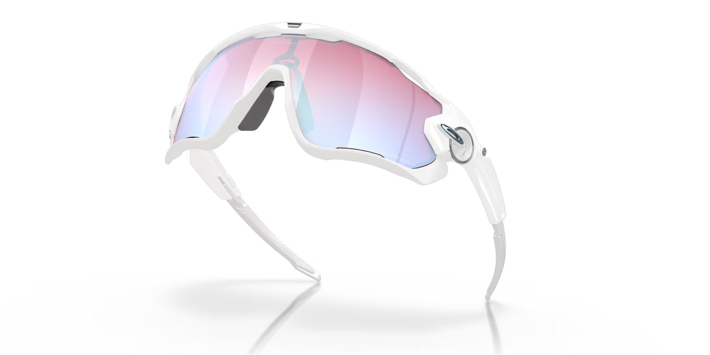 Oakley Jawbreaker™ Prizm Snow Collection Sunglasses – Prizm Snow Sapphire Lens with Polished White Frame