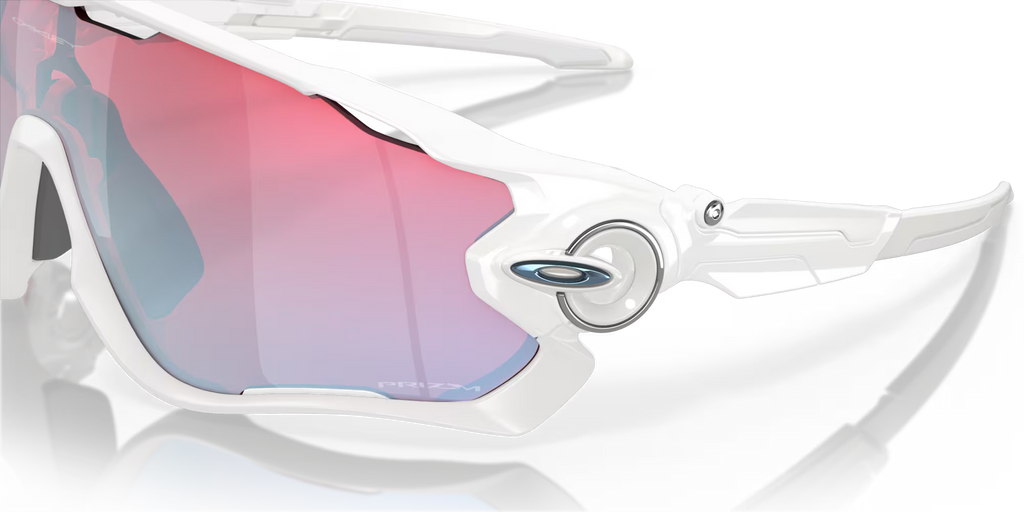 Oakley Jawbreaker™ Prizm Snow Collection Sunglasses – Prizm Snow Sapphire Lens with Polished White Frame
