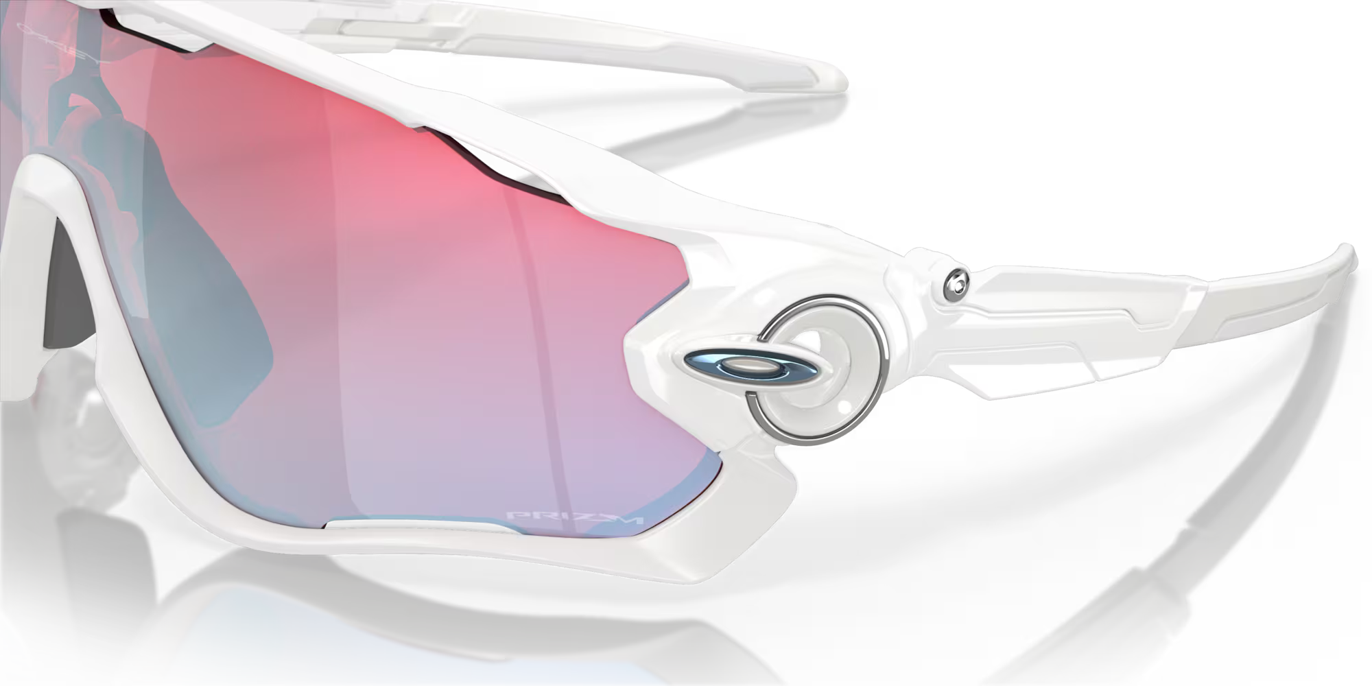 Oakley Jawbreaker™ Prizm Snow Collection Sunglasses – Prizm Snow Sapphire Lens with Polished White Frame