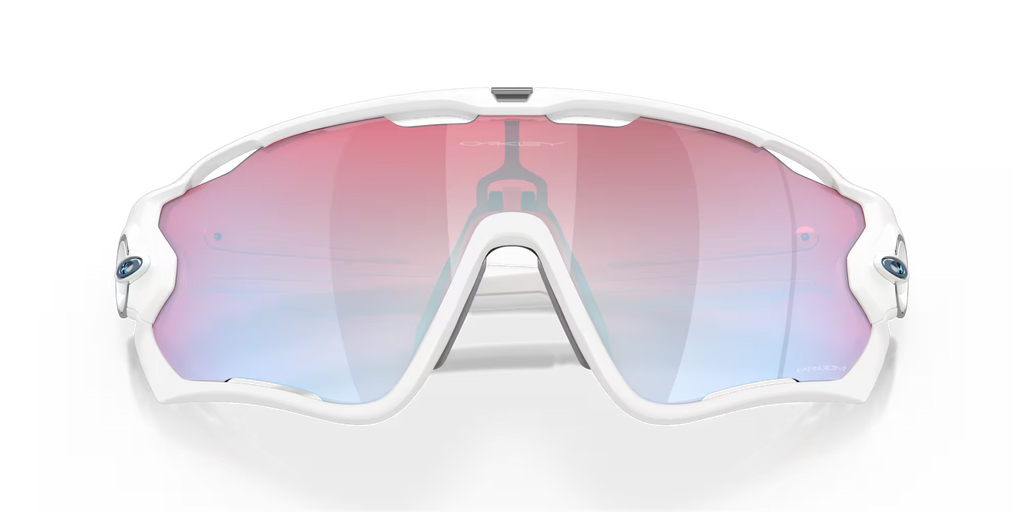 Oakley Jawbreaker™ Prizm Snow Collection Sunglasses – Prizm Snow Sapphire Lens with Polished White Frame