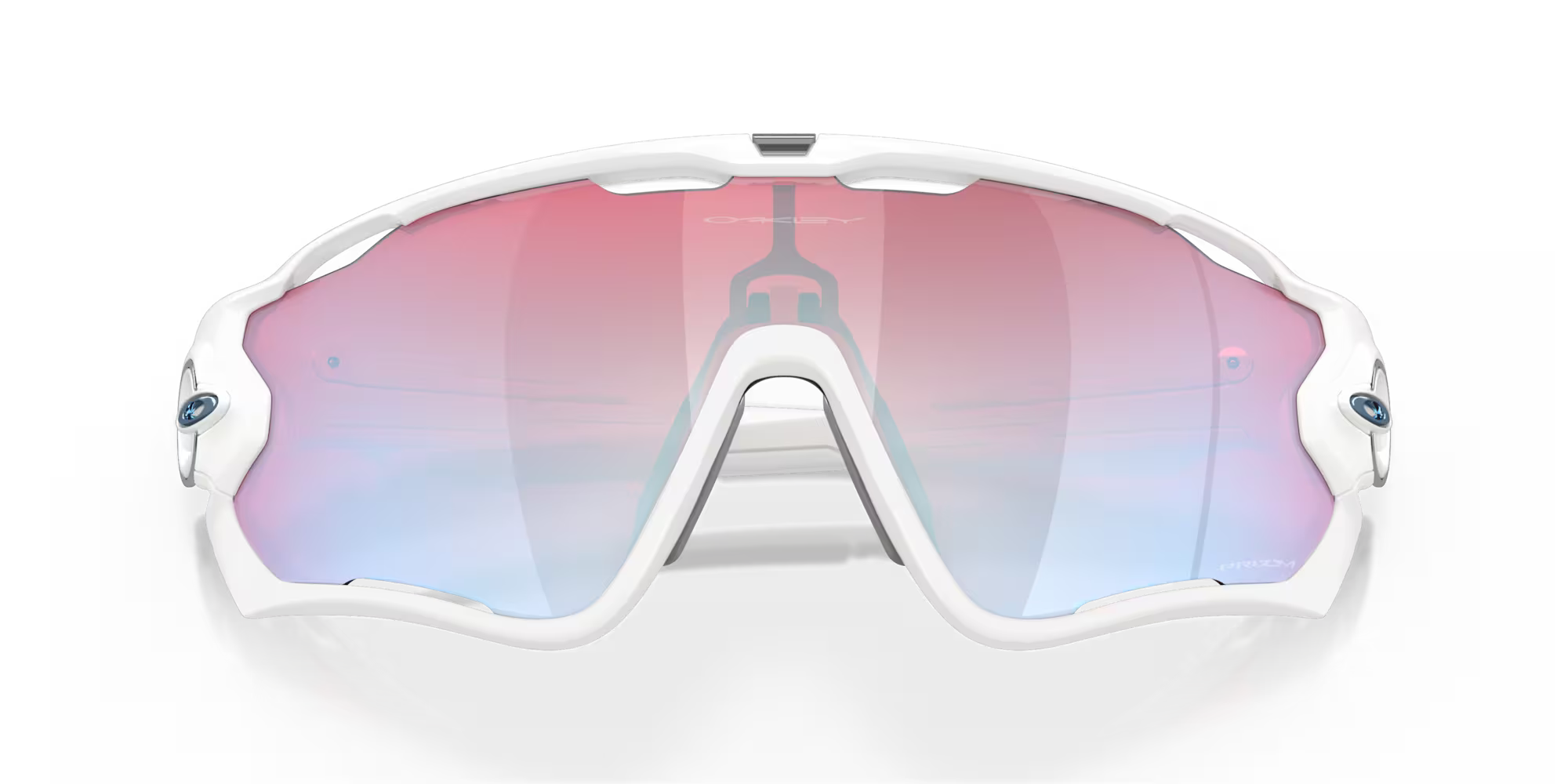 Oakley Jawbreaker™ Prizm Snow Collection Sunglasses – Prizm Snow Sapphire Lens with Polished White Frame