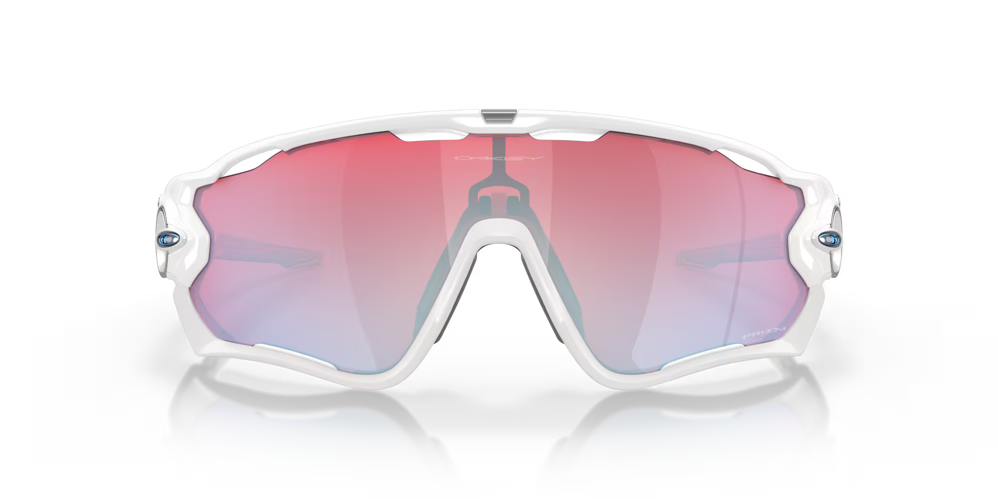 Oakley Jawbreaker™ Prizm Snow Collection Sunglasses – Prizm Snow Sapphire Lens with Polished White Frame