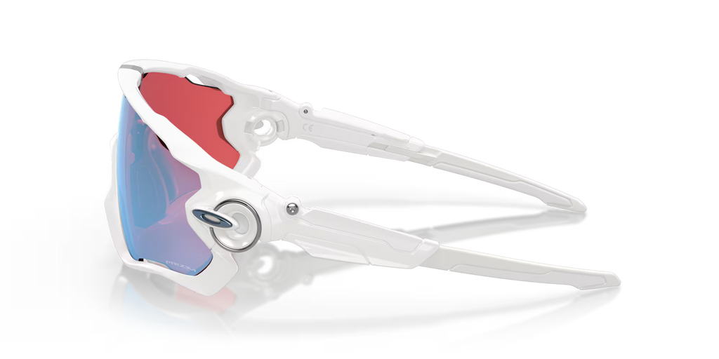 Oakley Jawbreaker™ Prizm Snow Collection Sunglasses – Prizm Snow Sapphire Lens with Polished White Frame
