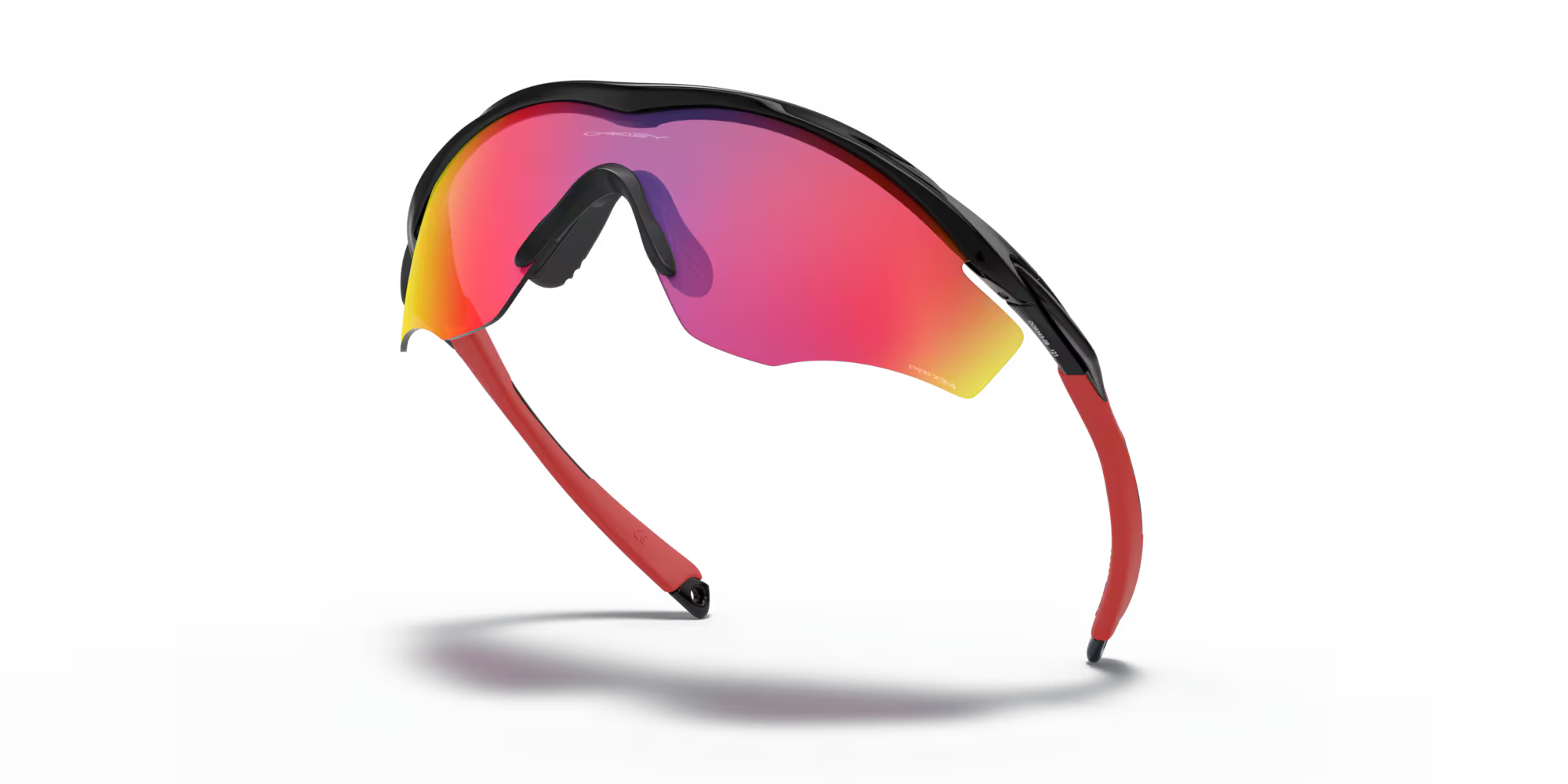 Oakley M2 Frame XL Sunglasses – Prizm Road Lens with Polished Black Frame