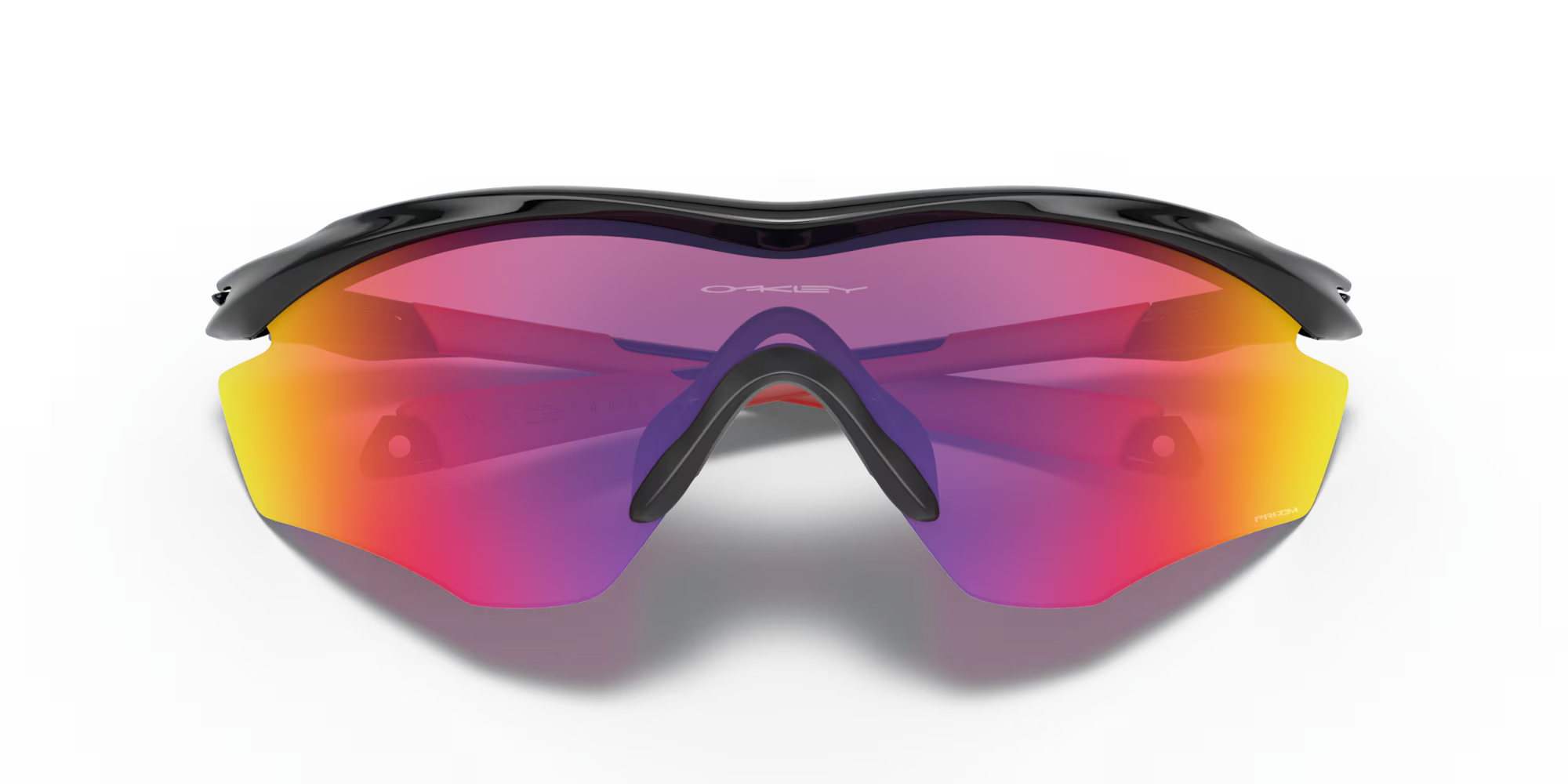 Oakley M2 Frame XL Sunglasses – Prizm Road Lens with Polished Black Frame