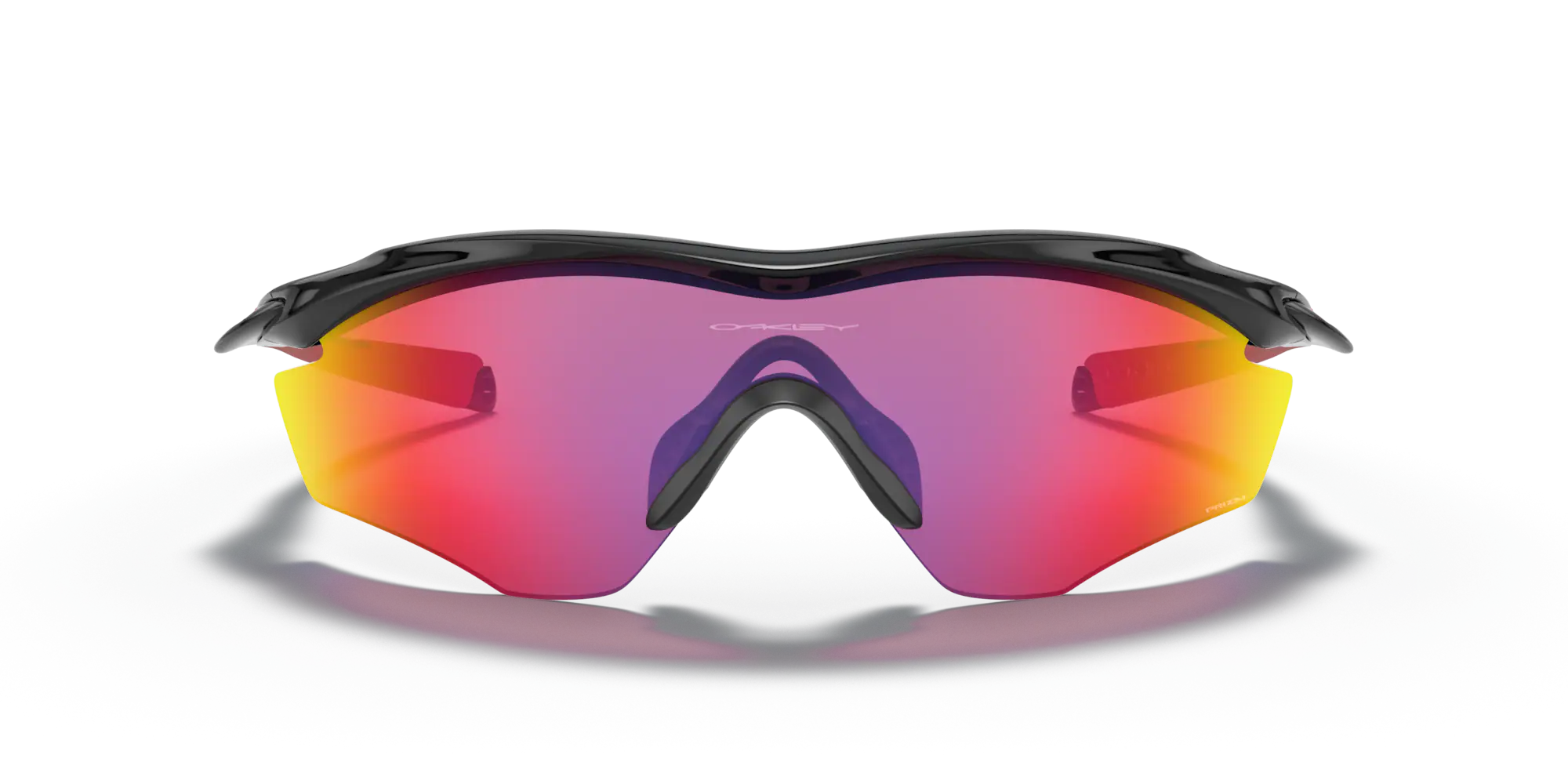 Oakley M2 Frame XL Sunglasses – Prizm Road Lens with Polished Black Frame