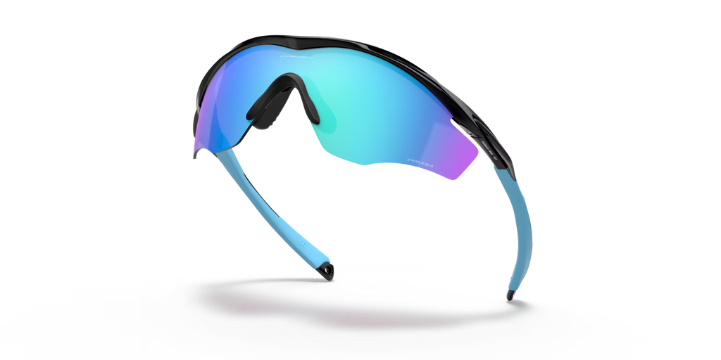 Oakley M2 Frame® XL Sunglasses – Prizm Sapphire Lens with Polished Black Frame
