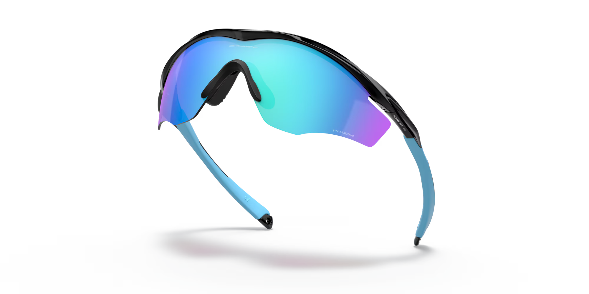 Oakley M2 Frame® XL Sunglasses – Prizm Sapphire Lens with Polished Black Frame