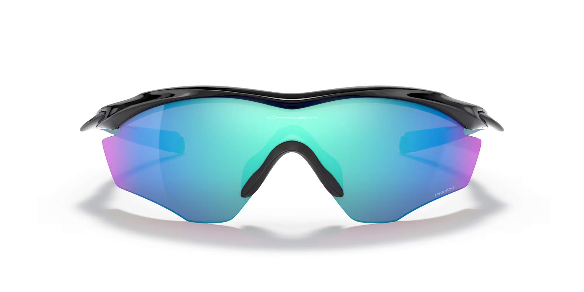 Oakley M2 Frame® XL Sunglasses – Prizm Sapphire Lens with Polished Black Frame