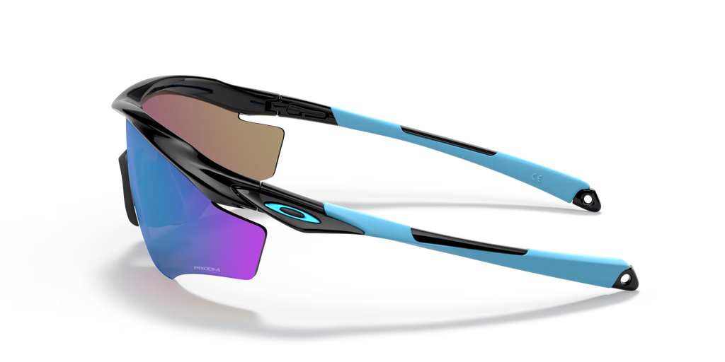 Oakley M2 Frame® XL Sunglasses – Prizm Sapphire Lens with Polished Black Frame