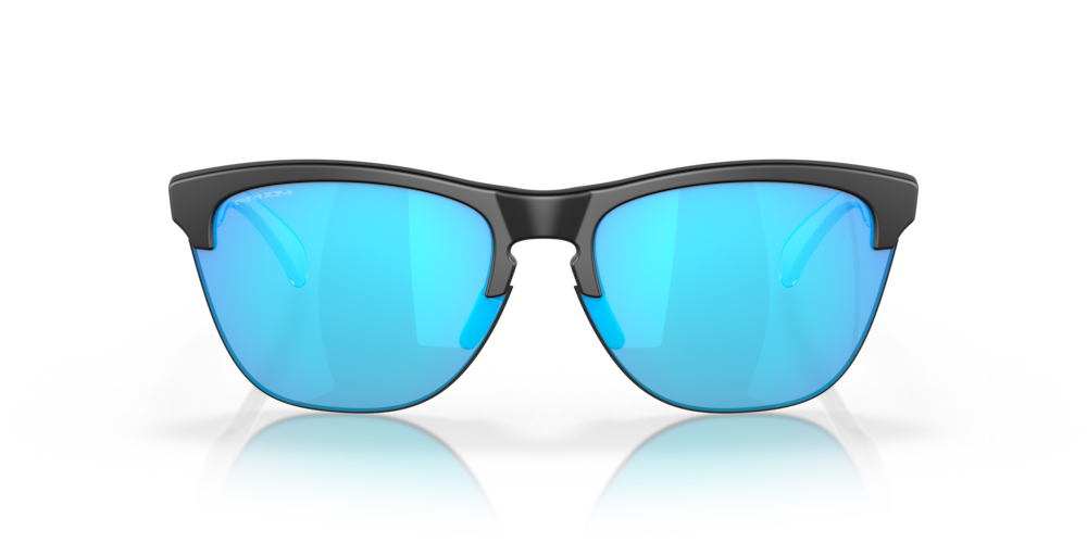 Oakley sunglass Frogskins™ Lite prizm sapphire Lenses with matte black Frame