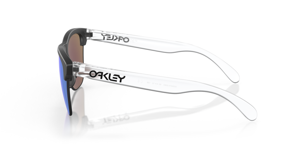 Oakley sunglass Frogskins™ Lite prizm sapphire Lenses with matte black Frame