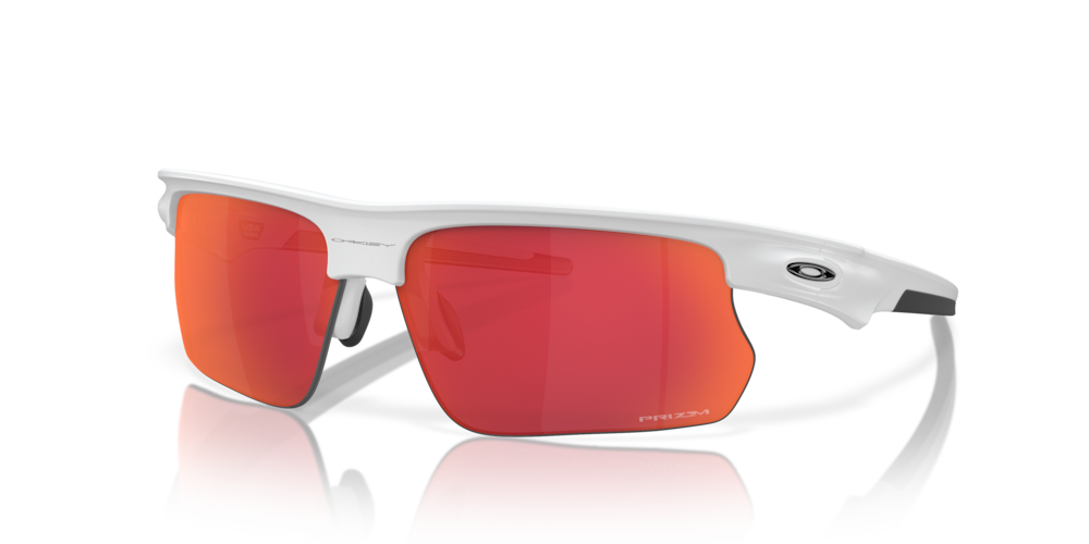 Oakley sunglass BiSphaera™ prizm field Lenses with matte white Frame
