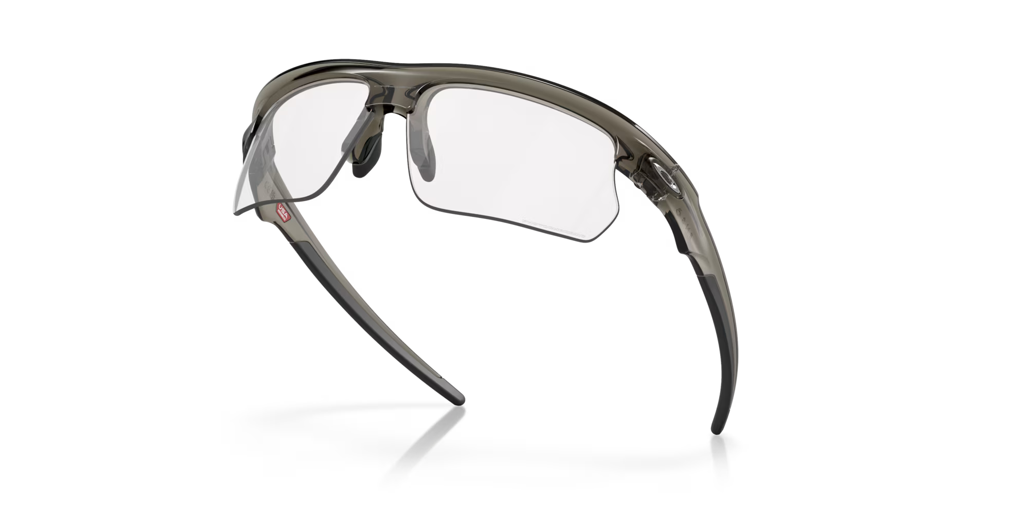 Oakley BiSphaera™ Sunglasses – Clear to Black Iridium Photochromic Lens with Grey Smoke Frame