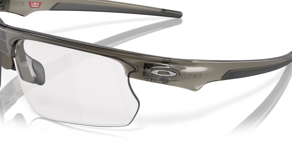 Oakley BiSphaera™ Sunglasses – Clear to Black Iridium Photochromic Lens with Grey Smoke Frame