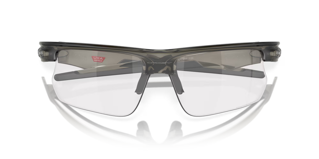 Oakley BiSphaera™ Sunglasses – Clear to Black Iridium Photochromic Lens with Grey Smoke Frame