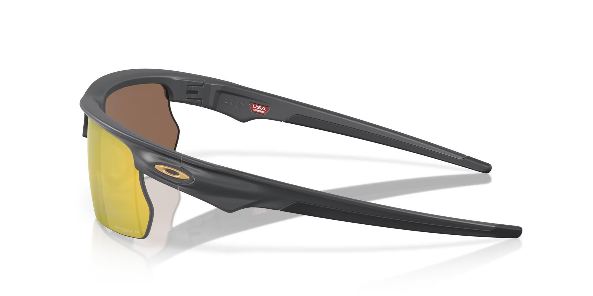 Oakley BiSphaera™ Sunglasses – Prizm 24K Polarized Lenses with Matte Carbon Frame