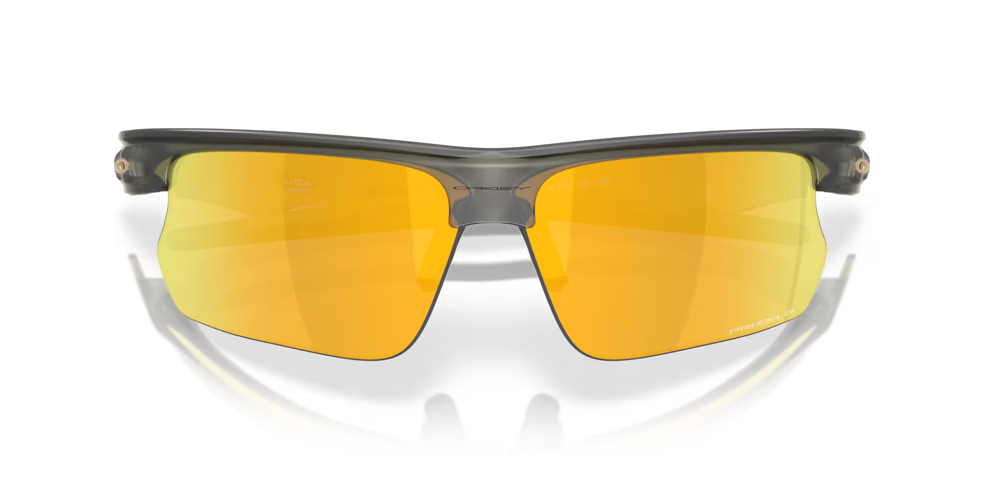 Oakley BiSphaera™ Sunglasses – Prizm 24K Polarized Lenses with Matte Olive Ink Frame