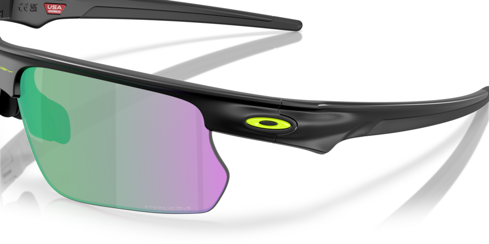 Oakley Sunglass BiSphaera™ Court Collection prizm road jade Lenses with matte black Frame