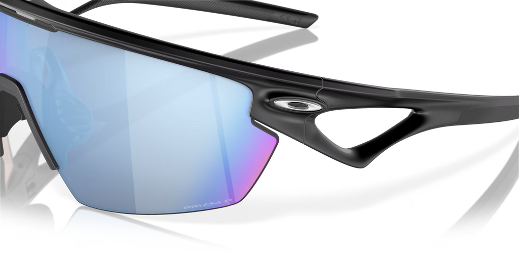 Oakley Sphaera™ Sunglasses – Prizm Deep Water Polarized Lenses with Matte Black Frame