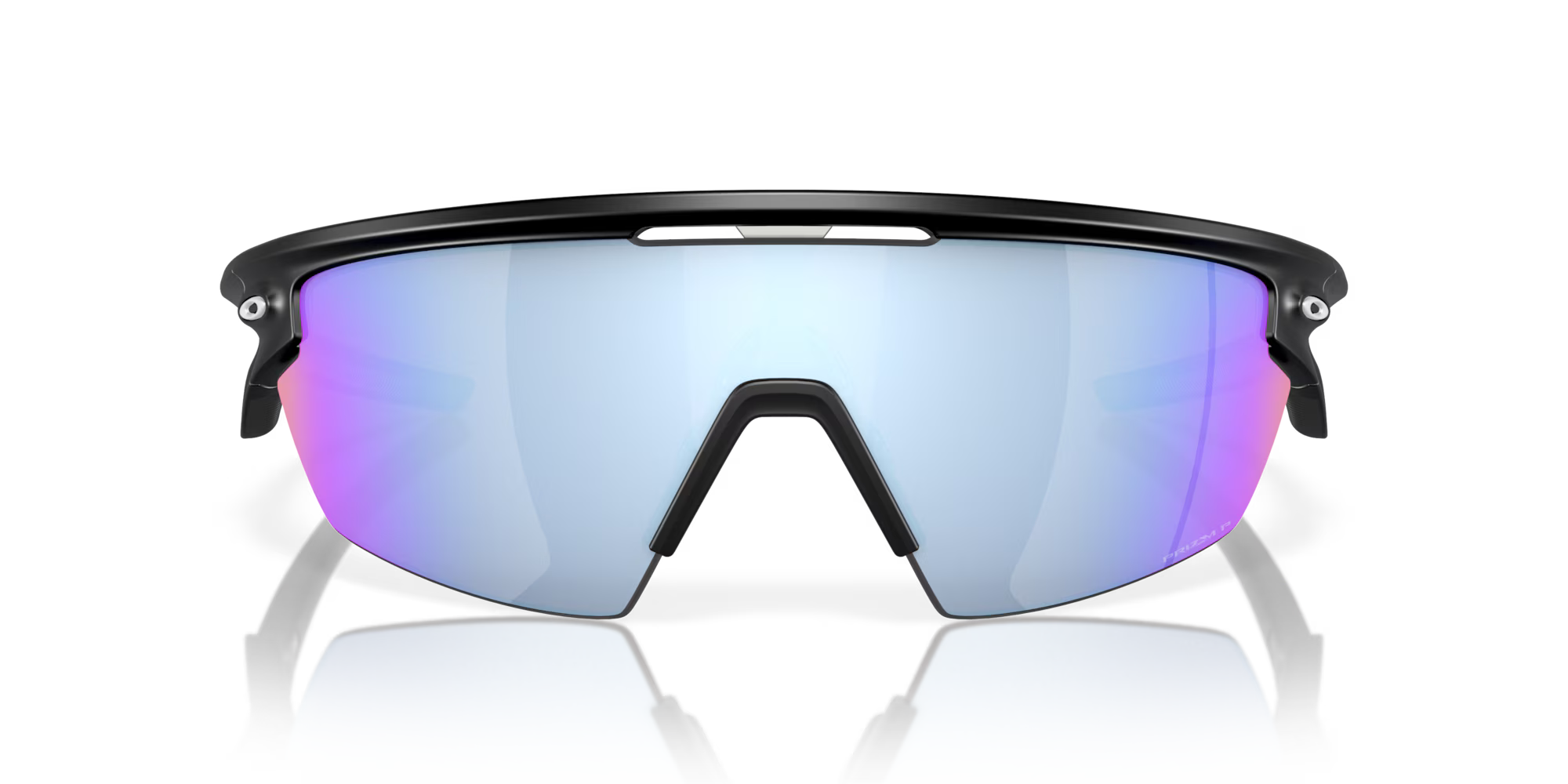 Oakley Sphaera™ Sunglasses – Prizm Deep Water Polarized Lenses with Matte Black Frame